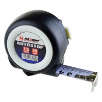 Рулетка измерительная с трещоточным фиксатором, 7,5 м * 25 мм, М-108, «Maximum» (2776)