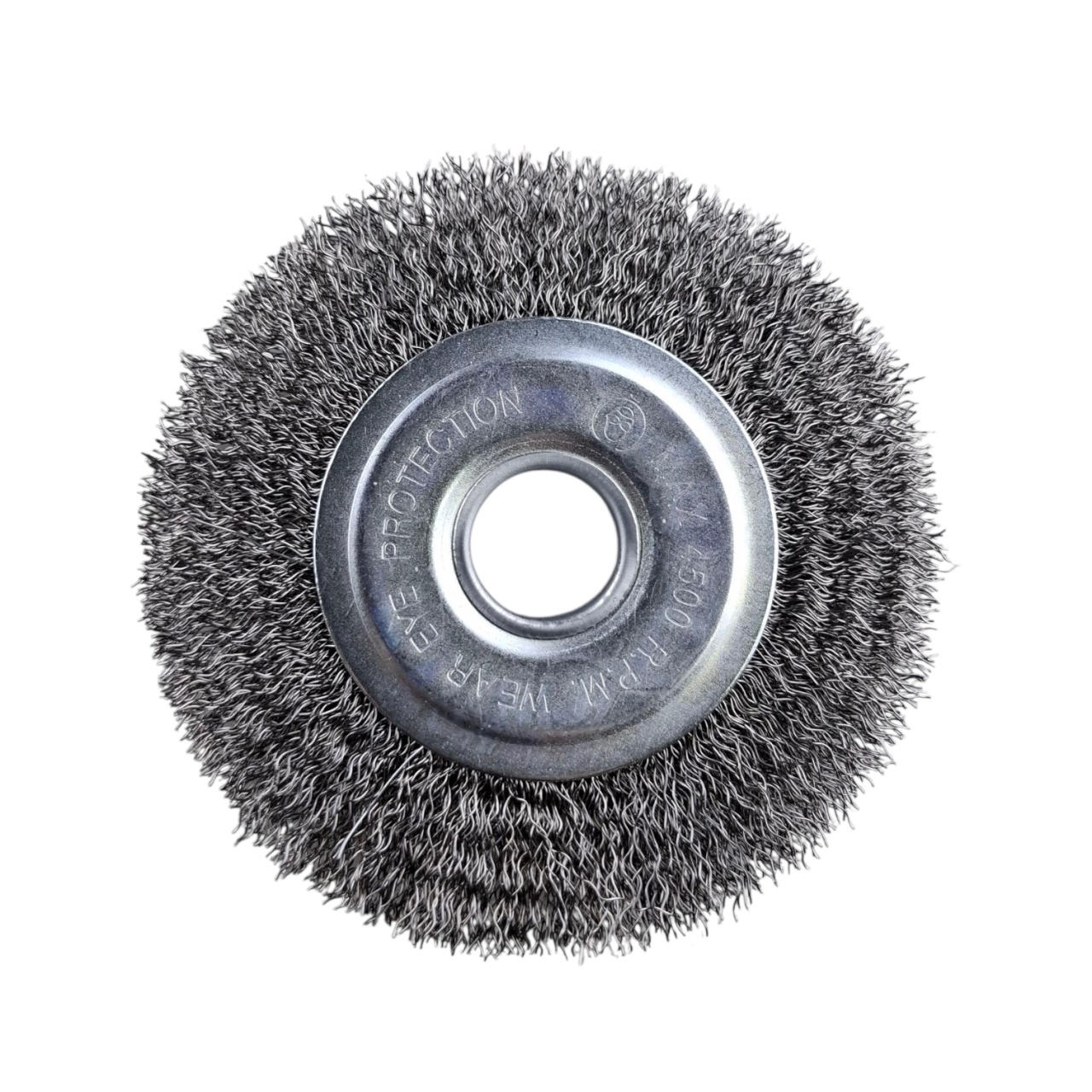 Щетка плоская для УШМ 125 мм, 5", чёрная, волнистая проволока,"Maximum" MX 17863 оптом