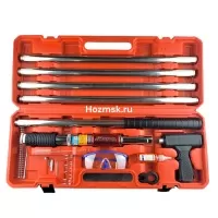 Пороховой монтажный пистолет с удлинителями до 3,4 м, кейс, "MAXIMUM" MX 17139 (3529)